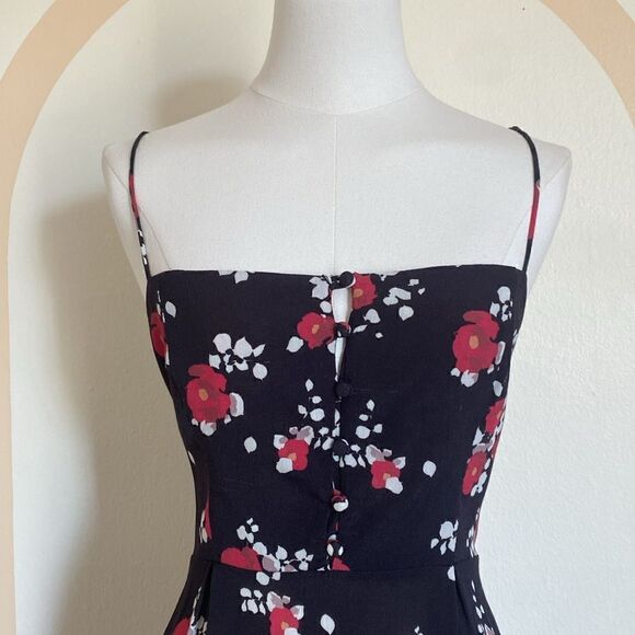 Free People Red & Black Qt Mini Dress Size Small - Picture 5 of 16